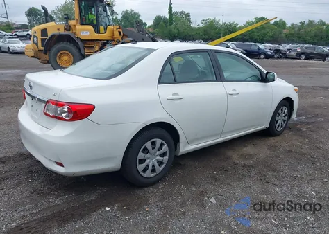 2011 Toyota Corolla Le из США, поврежденный, VIN 2T1BU4EE2BC597167